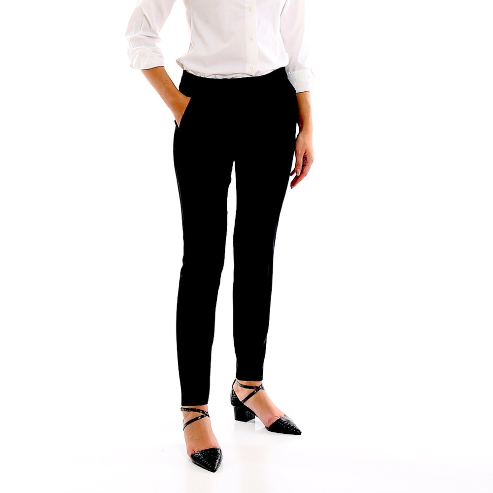 NWT Max Mara Nurra Black Cigarette Trouser Size 2
